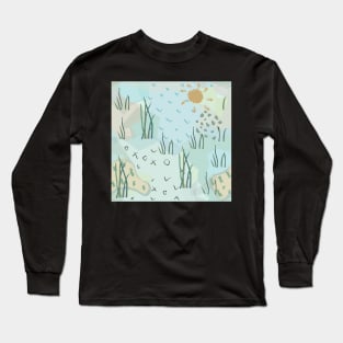 Grass Pattern Long Sleeve T-Shirt